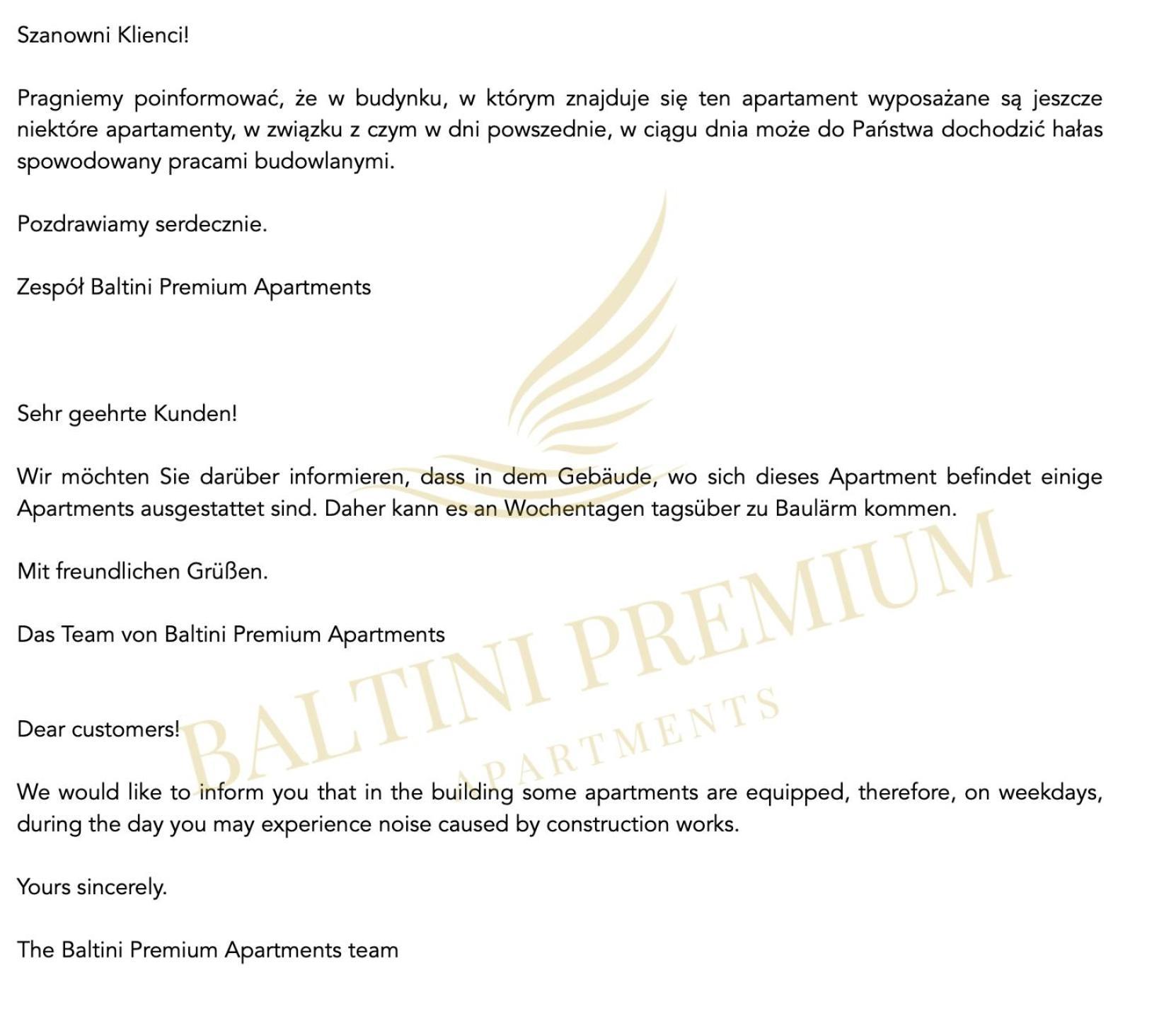 Baltini Premium Kasprowicza 20c Z Basenem, Saunami I Jacuzzi